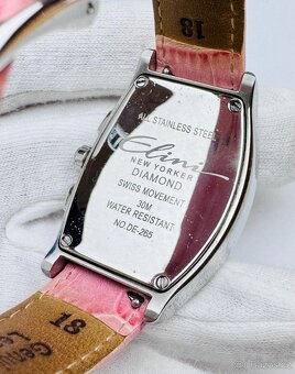 DÁMSKÉ NÁRAMKOVÉ HODINKY ELINI S PŘÍRODNÍMI BRILIANTY - ETUE - 7