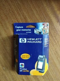 Inkoustová kazeta HP 78 originální nepoužitá dříve vyrobená - 7