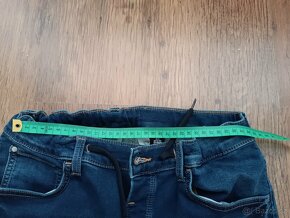 Juniorské džíny s elastanem vel. 158 12 – 13 let - 7