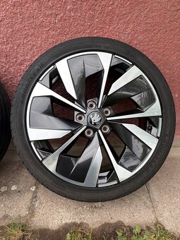 Alu kola 5x112r18 Škoda 225/40R18 - 7