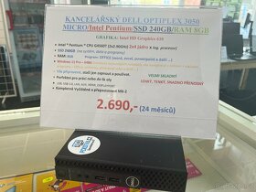 DELL OPTIPLEX MICRO 3050/INTEL PENITUM/SSD 128GB - 7