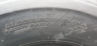 11.00 R 20 Dunlop - SP 160 VODÍCÍ řídící - 2 kusy - 7