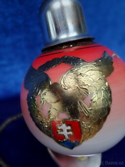 Stolní lampa se znakem Slovenska, vojenská ? - 7