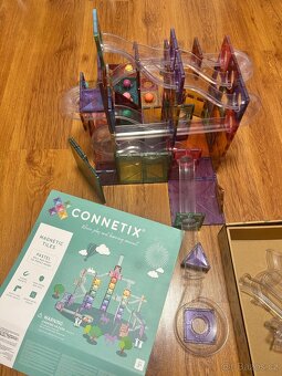 Connetix tiles pastel ball run 106 pack - kuličková dráha - 7