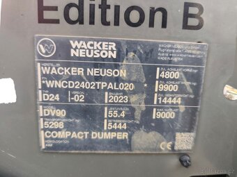 Dempr Wacker Neuson DV 90 Dual View otočná korba - 7
