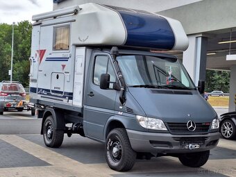 MERCEDES SPRINTER 316 4X4 2,7TD valník + bytná nástavba - 7