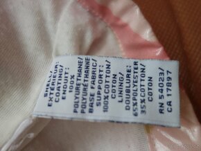Dívčí stylová nepromokavá bunda - cca 4-6 let - 7
