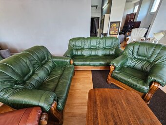 Kožená sedací souprava Romek 3+2+1 - 7