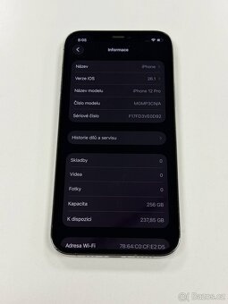 iPhone 12 PRO 256GB ✅ 100% BATERIE - 7