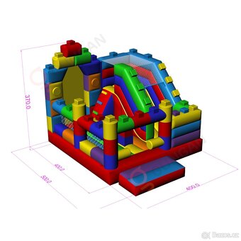 Skákací hrad lego - 7