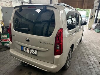 Toyota proace city verso, najeto 23000km, 7 míst - 7