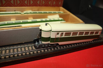 Märklin ST 800 Slonovinová zelená, 4dílná, restaurovaná tová - 7