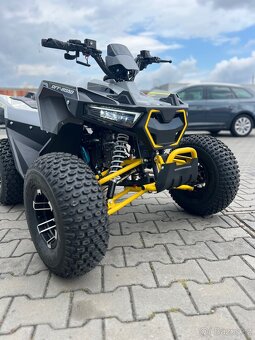 Dětská čtyřkolka FUN 125cc 3G8 - ťluto šedá - 7