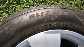 Zánov.zimní sada orig.Alu kol ŠKODA pneu 205/60/16 96H TOP - 7