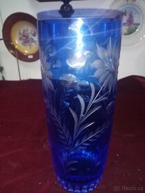 Starožitná váza brus - 7