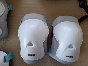 Dívčí in-line brusle s přilbou a chrániči Decathlon - 7