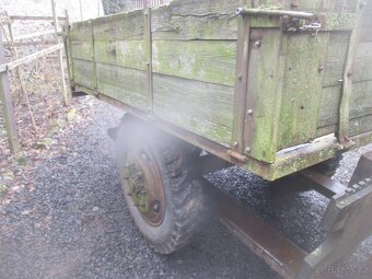 sklápěcí kára za traktor - 7