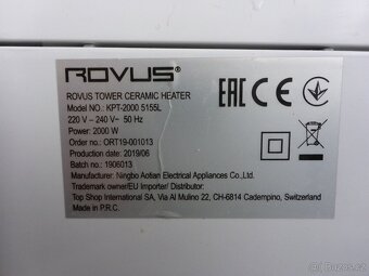 Teplovzdušný ventilátor ROVUS - 7