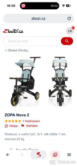 Tříkolka/Odrážedlo Zopa Nova 2 - 7