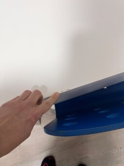 Psací stůl židle růžova a modra a ikea - 7