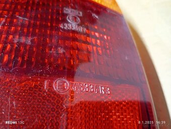 Zadní světlo, lampa a na Volkswagen 1600 - 7