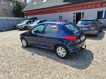 Peugeot 206 1.2i 44KW Tažné, Nové v ČR, 5Dveří - 7