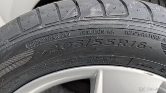 Al kola Octavia 3 a 4, VW Golf 7 + pneu Dunlop - 7