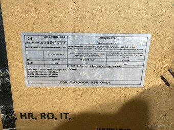 Nový nevybalený plynový gril OUTBACK Texas 2 Burner - 7