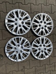 letní sada alu kol 15" na Citygo, poklice na Kia 15" 4ks - 7