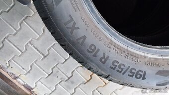 Prodám 4 x letní pneu Continental 195/55/16 - 7