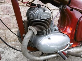 jawa 350 kývačka motocykl - 7