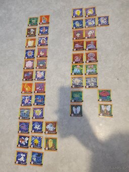 Pokémon nálepky a kartičky - 7