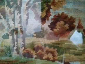 Obrazky drobná výšivka krajina - 7