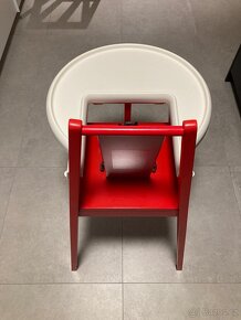 Dětská jídelní dřevěná židlička IKEA - 7