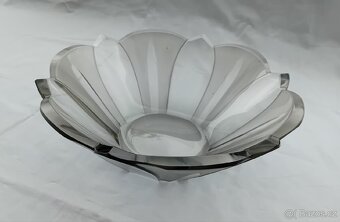 SKLO, HUTNÍ SKLO - MÍSY, VÁZY, POPELNÍKY - 7