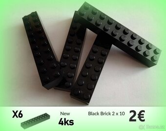 Lego® Diely čierne (ako nové) - 7