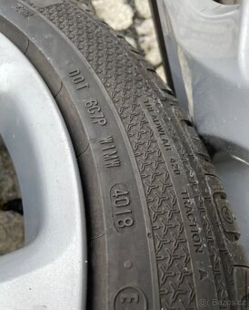 Krásná alu kola Mazda s pneu letní 7mm 205/50/17 - 7