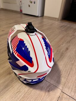 AIROH přilba COMMANDER Boost gloss white/blue - 7