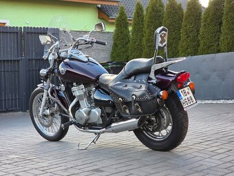 Kawasaki EN 500, padací rám, brašny, plexi, opěrka - 7