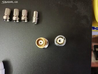 TV anténní zástrčky/zásuvky, koaxiální konektory - 7
