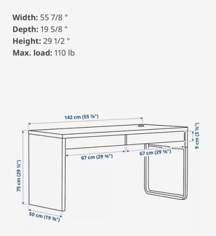 Ikea MICKE stůl - 7