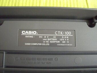 CASIO CTK-100 - 7
