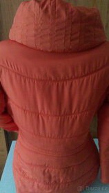 dámská zimní oranžová bunda - 7