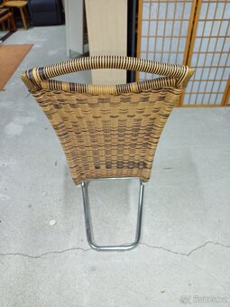 Prodám 4 x hezké pletené židle. - 7