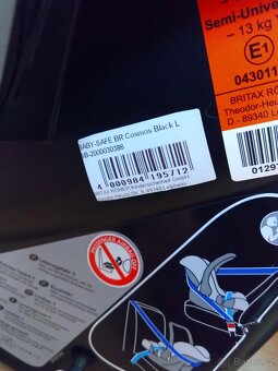 Vajíčko Britax Romer baby safe cosmos black - 7