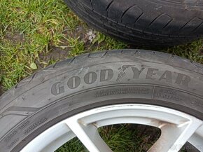 Alu kola BORBET 225/50 R17, pneu letní - 7