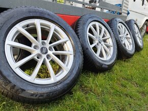 Zimní alu kola Audi A6 r17 - 7