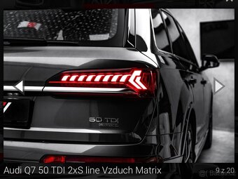 Audi Q7 50 TDI 2xS line Vzduch Matrix - 7
