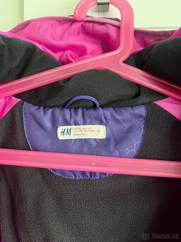Dívčí zimní bunda h&m140 - 7