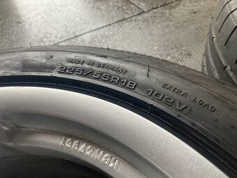 Alu kola ALUTEC 18" 5x108 letní DUNLOP 225/55R18 - 7